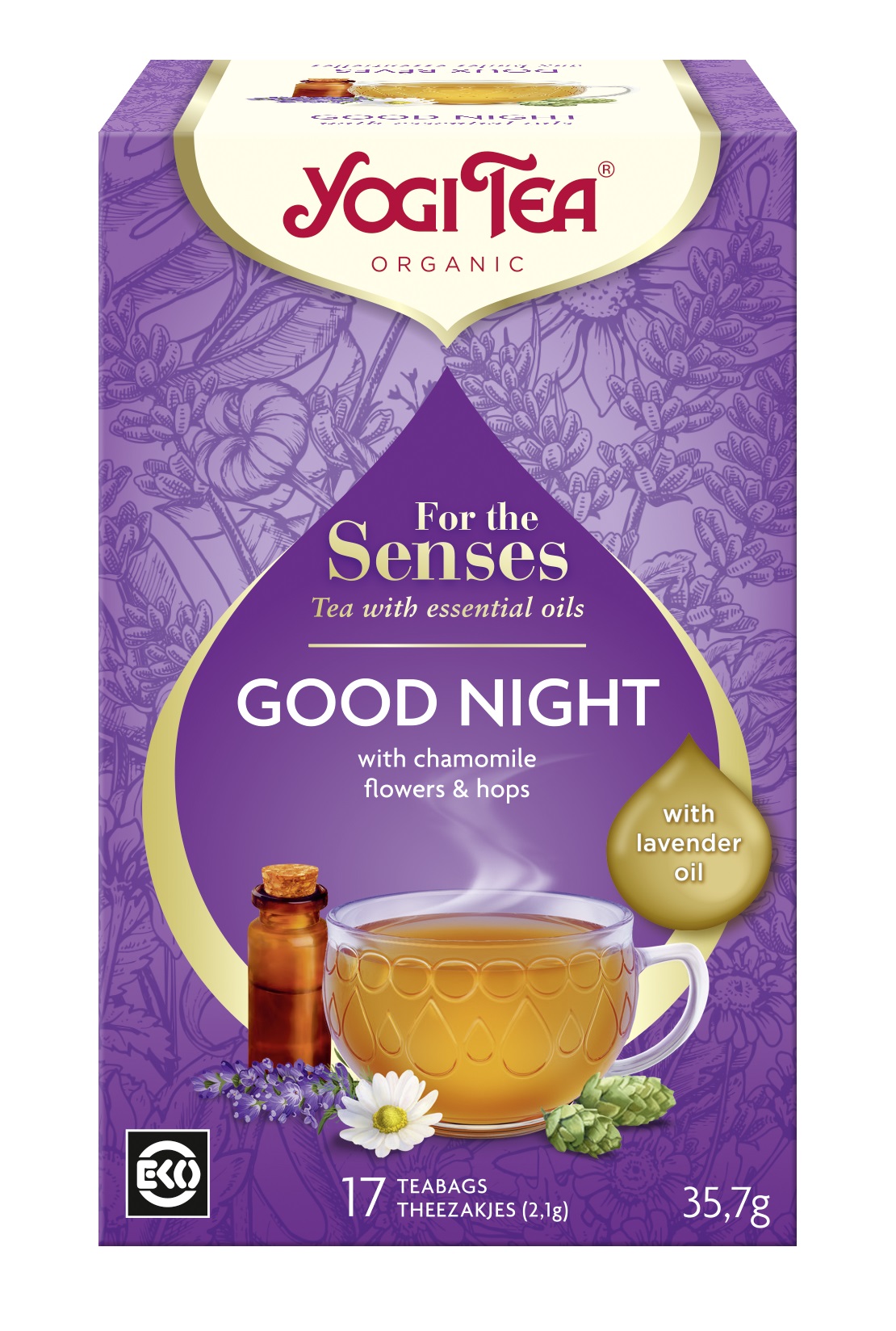 Yogi Tea Senses Good Night Bio 17 Tea Bags
